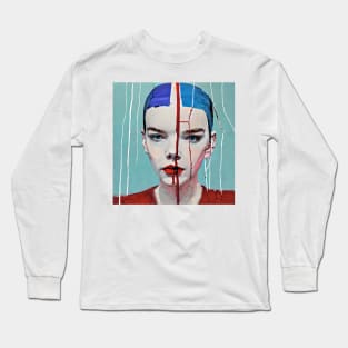 Anya`s blue hair Long Sleeve T-Shirt